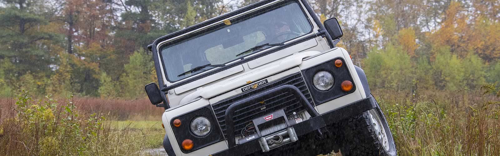 Gain A Greater Understanding Of Off Road Vehicle Control in 3 Land Rover Vehicles.<br><br>