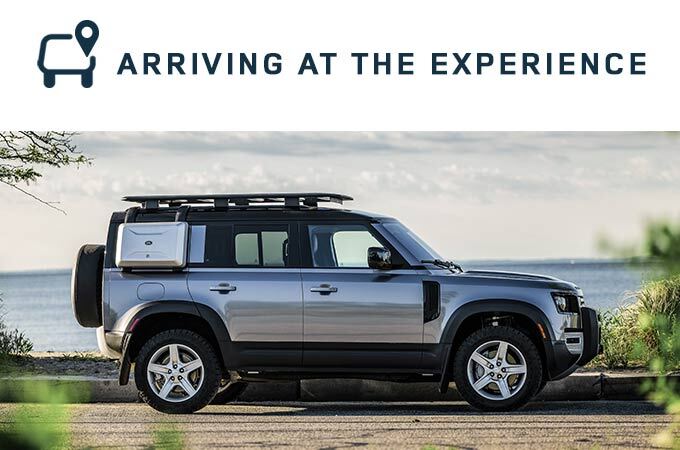 Arriving at the Experience.